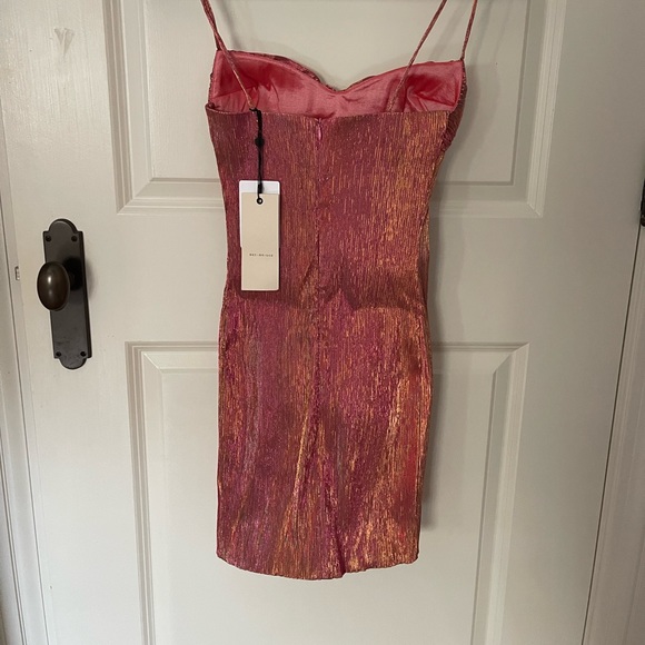 BEC AND BRIDGE IRIDESCENT MINI DRESS - Picture 8 of 8